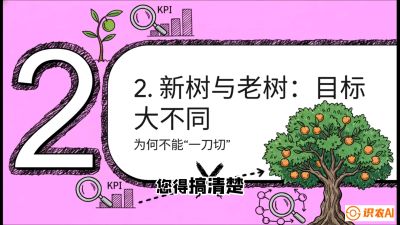 第3节：【春肥策略】开春底肥：新树&ldquo;扩版图&rdquo;，老树&ldquo;点引擎&rdquo;，课程：《柑橘底肥&ldquo;翻身账&rdquo;：从改土到高产的实战全书》