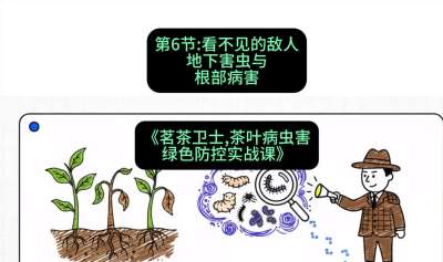 第06节：看不见的敌人&mdash;&mdash;地下害虫与根部病害，课程：《茗茶卫士&mdash;&mdash;茶叶病虫害绿色防控实战课》#识农AI