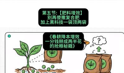 第五节：【肥料增效】别再傻撒复合肥，加上&ldquo;黑科技&rdquo;一袋顶两袋